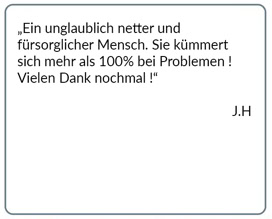 Kundenstimme zur Katzenverhaltensberatung – Bewertung 4